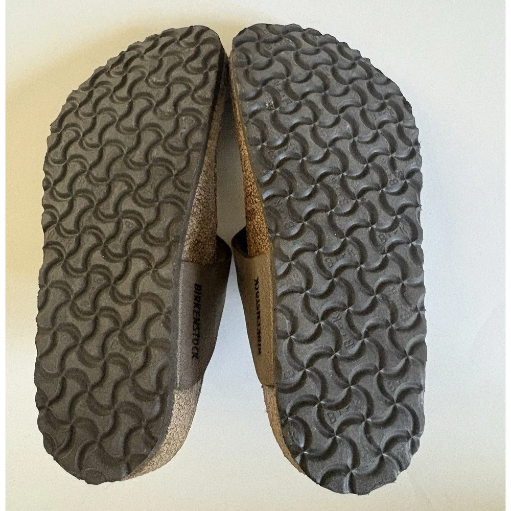 Birkenstock Gizeh Mocha Brown Birkibuc Kids 30 US 12.5 T-Strap Sandals